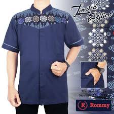 Itulah tadi sedikit contoh mukena dan baju koko couple yang bisa kami sajikan untuk kamu kali ini. 31 Baju Koko Biru Dongker Konsep Terbaru