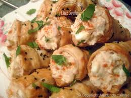 A Savory Creamy Cones With Tuna I Love To Cook Recettes De Cuisine Cuisine Recette