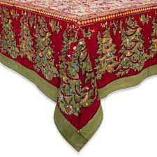 Noel Red Green Table Cloths Christmas Table Cloth Square Tablecloth Table Cloth