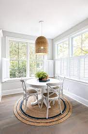 Dining room chairs in a variety of sea inspired colors around a simple light wood table create a fun and lively beach vibe. Meet The Best Styles For Your Small Dining Room Space Savvy Ideas