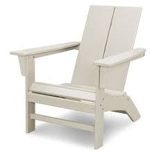 Polywood St Croix Contemporary Adirondack Sand Contemporary Adirondack Chairs Polywood Adirondack Chair