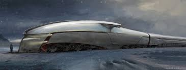 Film Snowpiercer Train Concept Design By Rbman Cho Transport 2d Cgsociety Train Retro Futuristic Concept Design