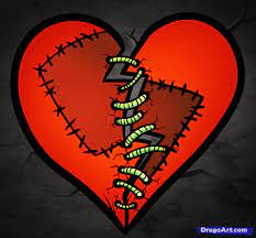 This broken heart tattoo is vibrant and held up by crossbones for a rebellious, tough look. Anime Heart Drawings Broken Heart Tattoo Drawings Broken Heart Tattoo Drawings Broken Heart Tattoo Designs Broken Heart Tattoo