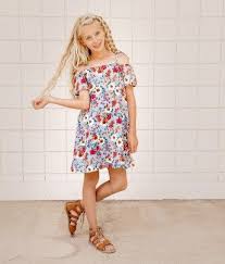 Mini Fashion Addicts Tween Dresses Sally Miller Tween Stile Summer Dresses Florals Blues Tweens Models Dresses For Tweens Blonde Fashion Girl Fashion