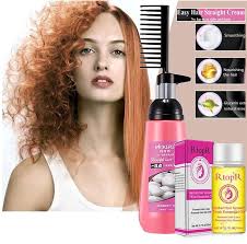 Putting oil on your hair after straightening it can help to seal the cuticle and deliver needed moisture that may have been lost during the process. 150ml Mokeru Straight Hair Cream Rtopr 20 Ml Herbal Hair Growth Essential Oil Smooth Hair Straightening 2pcs Hair Care Price From Jollychic In Saudi Arabia Yaoota
