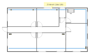 With edraw, you can edit and print the free room templates for personal and commercial use. Network Layout Floorplan Template