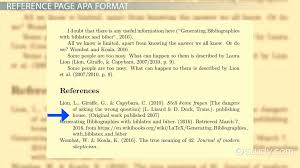 You can save the results in a text or word doc type file. Apa Citation Formats Examples Video Lesson Transcript Study Com