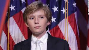 Image result for barron trump