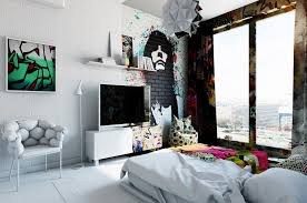 50+ ide desain kamar tidur minimalis terbaru ➤ desain kamar tidur utama minimalis dan kecil ukuran 2x2, 3x3 atau 3x4 dengan konsep sederhana modern. Graffiti Di Pedalaman Tren Baru Dalam Desain Modern Confetissimo Blog Wanita