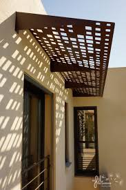 Brise Soleil Sur Mesure En Corten Www Aufildesjardins Fr Rideaux En Plein Air Architecture De Maison Bardage Maison
