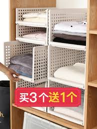 衣柜收纳神器衣橱收纳分层隔板家用抽屉式收纳架整理架卧室置物架 淘宝网 furniture home decor changing table