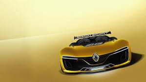 Hd Wallpaper Renault Sport Spider 4k Yellow Yellow Background Indoors Wallpaper Flare