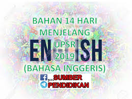 Bahasa melayu, bahasa inggeris, matematik, sains. Bahan 14 Hari Menjelang Upsr 2019 Sumber Pendidikan Facebook