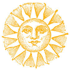 Vintage Clip Art Old Fashioned Sun With Face The Graphics Fairy Sun Art Sun Illustration Clip Art Vintage