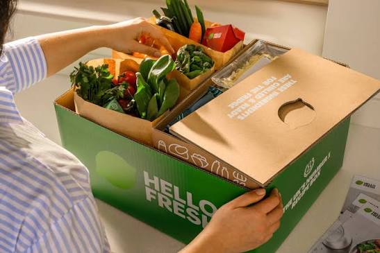 HelloFresh UK Vegetarian Box