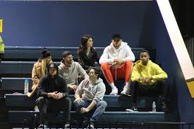 20 photos of kendall jenner and her man ben simmons. Kendall Jenner Ben Simmons Hang With Dragons At Men S Basketball Game The Triangle