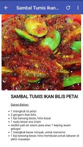 Resepi sambal tumis ikan bilis club : Resepi Sambal Bilis For Android Apk Download