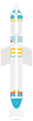 Seat Map Boeing 737 900 739 Klm Find The Best Seats On A