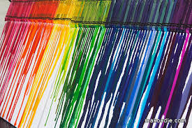 Image result for melting crayon art