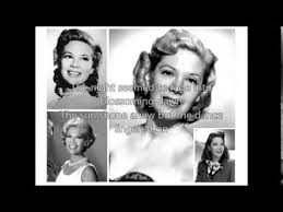 Dinah shore (born frances rose shore; Dinah Shore Anniversary Song 1946 With Lyrics Anniversary Songs Dinah Shore Songs