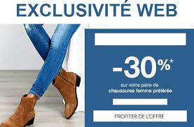 Voici la réduction la plus intéressante: Code Promo Chaussures Femme 30 Sur Votre Paire Prefere Sur La Halle