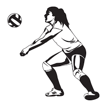 Resultado de imagem para logo volleyball girls