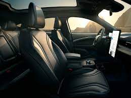 There are also many slick features that include customizable ambient interior lighting, heated front seats, a heated steering wheel, wireless charging, a panoramic sunroof, and. 2021 Mustang Mach E Electric Vehicle