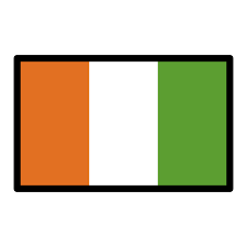 Os antecessores da população atual se instalaram na área entre os séculos xviii e xix. Flag Cote D Ivoire Emoji