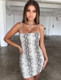 Buy Our Viper Dress In Snakeskin Online Today Snake Print Dress Snake Skin Dress Fashion