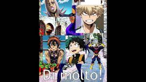 All jojo's bizarre adventure content and music belong to hirohiko arakiall my hero academia content and music belong to kohei horikoshi Jojo S Bizarre Adventure My Hero Academia Shared Voice Actors Youtube