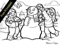 Bingo dauber winter art sheets. Snowy Day Here S One Way To Play Free Coloring Page Printable Coloring Pages