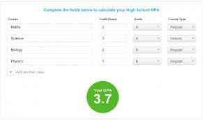 High School Gpa Calculator