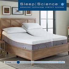 Sleep Science 14 Copper Infused Split King Memory Foam Mattress With Adjustable Power Base Adjustable Beds Comfort Mattress Mattress Furniture
