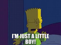 YARN | I'm just a little boy! | The Simpsons (1989) - S19E17 Comedy | Video  clips by quotes | 394514c4 | 紗