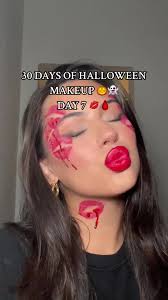 Day 7! Love bites 💋🩸 #halloween #halloweenmakeup #makeup  #30daysofhalloweenmakeup #makeuptutorial #fyp #cupidcostume #vampire  #screammovie #VozDosCriadores
