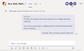 Select schedule a meeting in a chat (below the box where you type a new message) to book a meeting with the people in the chat. Microsoft Teams Schedule A Meeting Gc It Knowledge Base