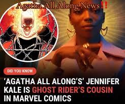 Jennifer Kale is one of the Marvel Universe's most powerful magic users.  And will make her live-action debut in Agatha All Along
