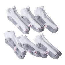 Hanes Premium Men S Xtemp Ultra Cushion 6pk Ankle Socks White 6 12 Ankle Socks Black Socks Ankle Socks