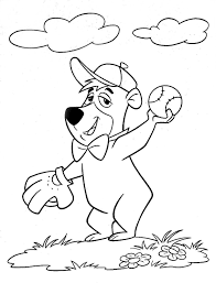 Yogi Bear Boo Boo Bear Coloring Pages Free For Kids Printable Download Bear Coloring Pages Coloring Pages Detailed Coloring Pages
