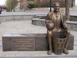 Explore genealogy for james naismith born 1861 almonte, canada west died 1939 lawrence, douglas, kansas, united states including ancestors + children + 4 photos + more in the free family. James Naismith Statue Unveiled In Inventor S Hometown Basketball Manitoba