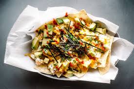 California Roll Nacho Recipe I Am A Food Blog Recipe Nachos Recipe Recipes Mexican Food Recipes