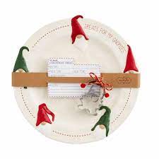 Get festive with mud pie christmas decorations! Kitchen Dining Bar Mud Pie Christmas Cookie Cutter Serving Dish Friends Plate Gift Set Dinnerware Serveware