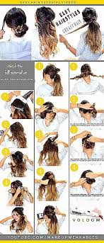 I'm going to show you how to make messy pony tail. Pin On Harfarge