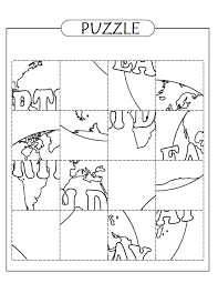 Fold Napi Puzzle Earth Projects Teaching Ecology