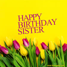 Birthday wishes flowers birthday wishes for sister happy birthday flower happy birthday brother happy birthday wishes cards birthday blessings happy birthdays birthday cards find amazing ideas about happy birthday quotes and wishes for your sister in law with images. Happy Birthday Sister Gifs Download On Funimada Com