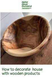Wooden Bowl Ideas For Home Decor In 2020 Bamboo Tableware Wooden Bowls Tableware