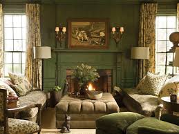 Classic Interiors Country Living Room Design Living Room Green Country Living Room
