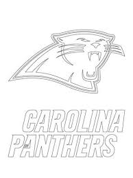 Carolina Panthers Logo Coloring Page Free Printable Coloring Pages Carolina Panthers Logo Carolina Panthers Panthers