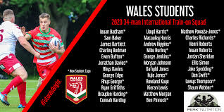 Official guinness six nations section for the wales rugby team, including fixtures, results, live scores, features and latest news. Wales Name 2020 Student International Train On Squad Wales Rugby League Wrl