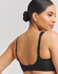 Triumph Modern Soft Cotton Non Wired Bra Black